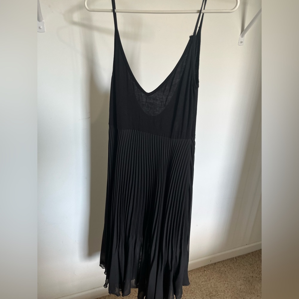 Black maternity dress